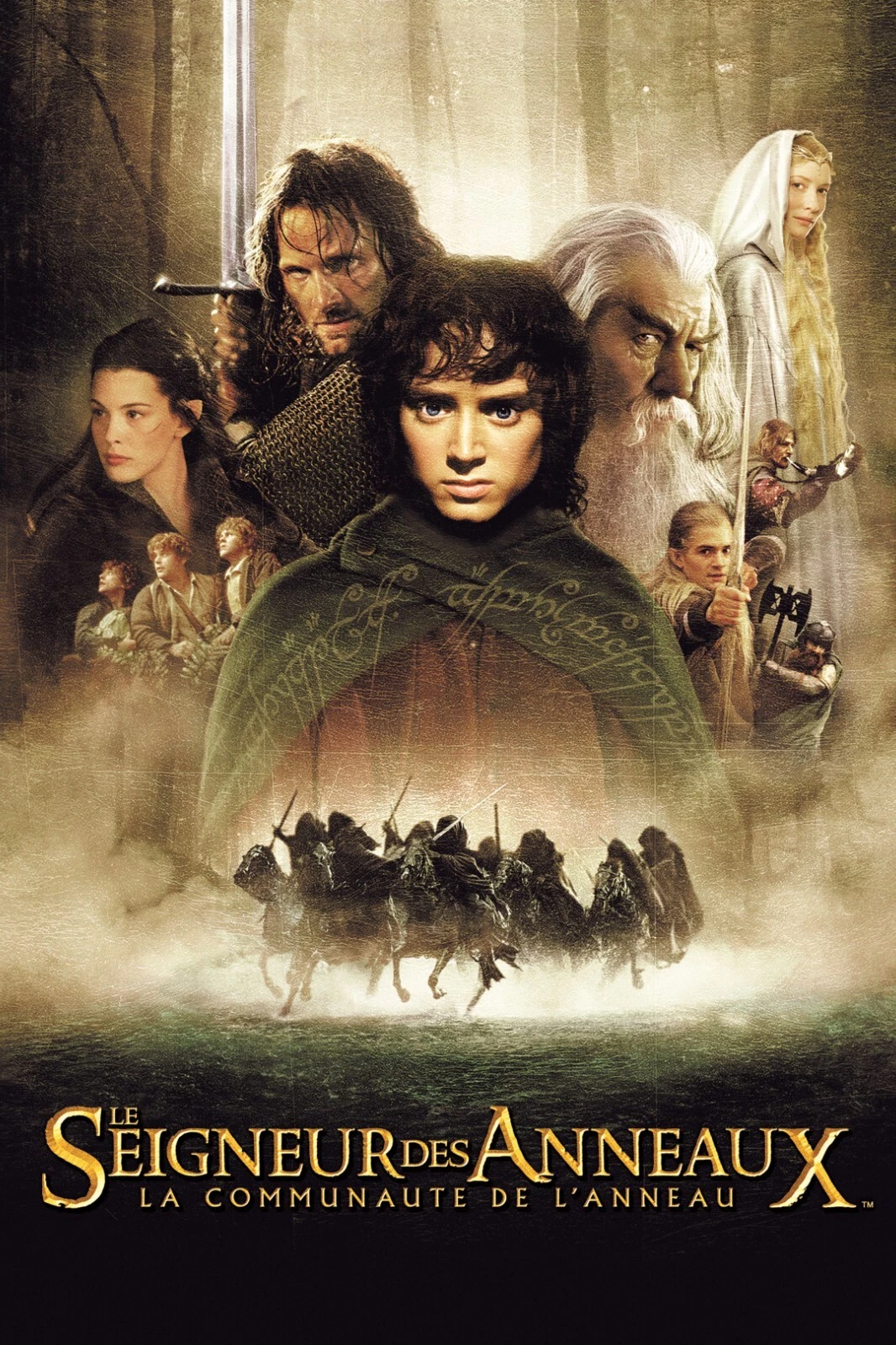 Affiche du film Le Seigneur des Anneaux : La Communauté de l’Anneau