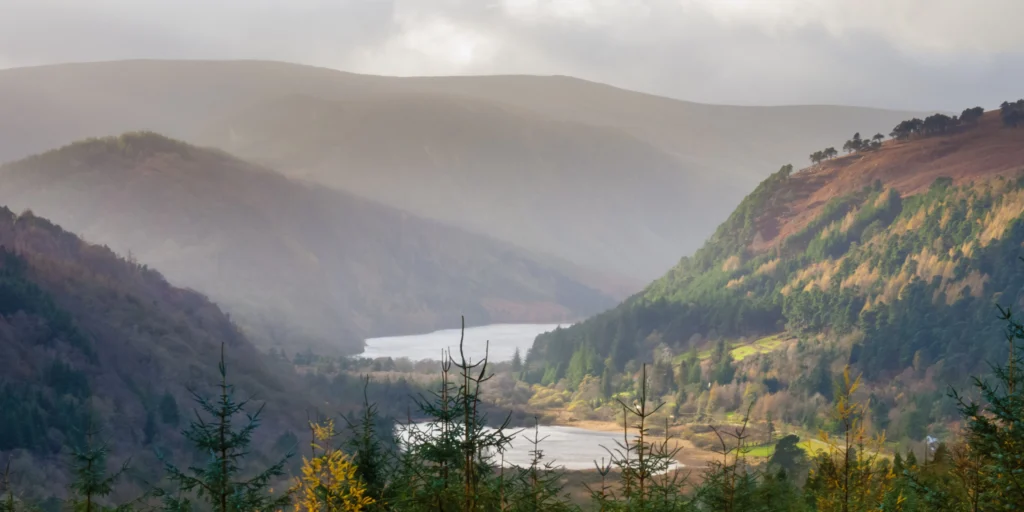 les collines de wicklow irlande