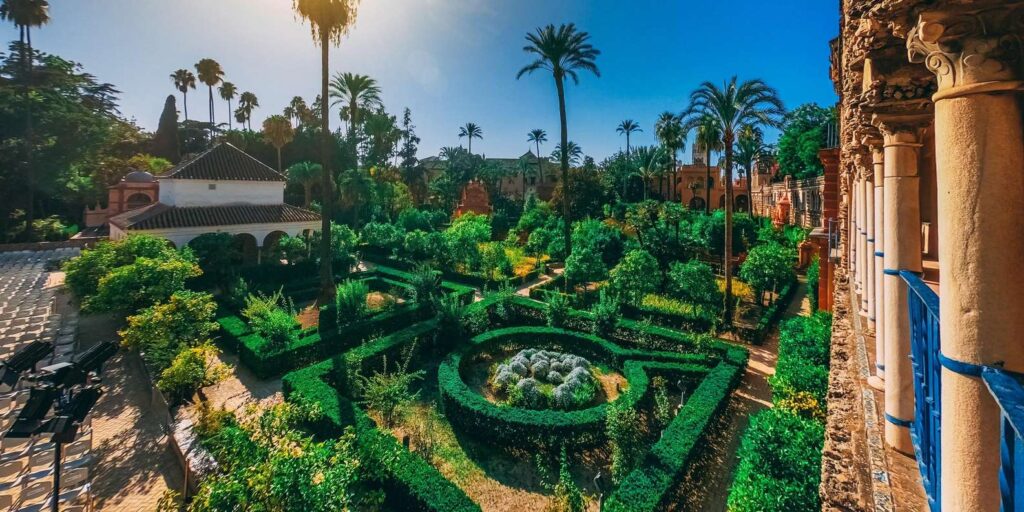 got seville inside the real alcázar
