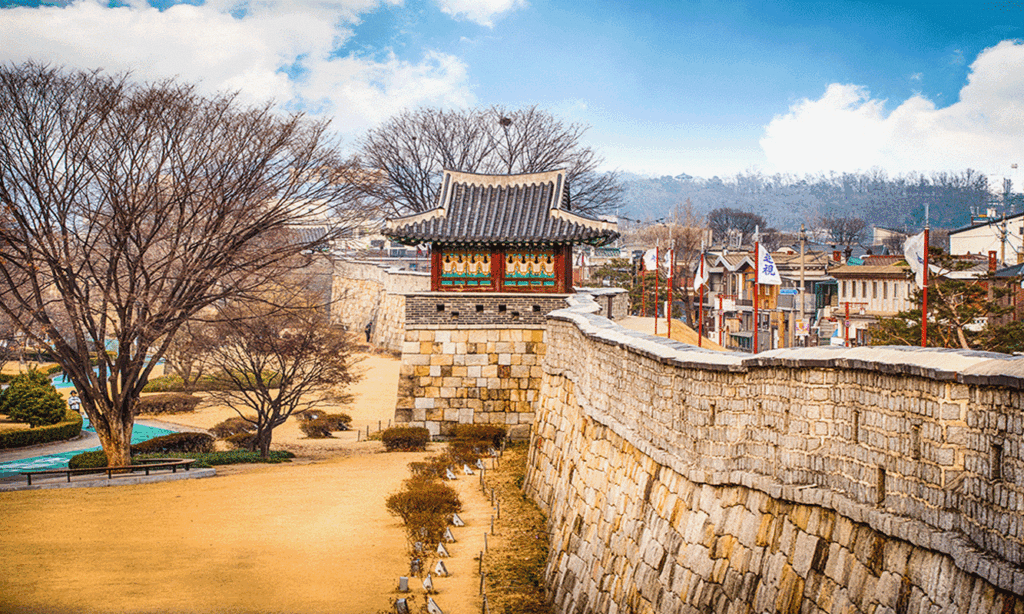 forteresse de hwaseong à suwon