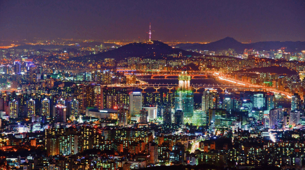 seoul vue aerien