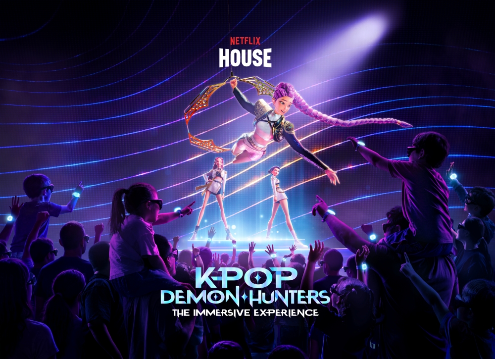 Netflix House kpop demon hunters the immersive experience key art