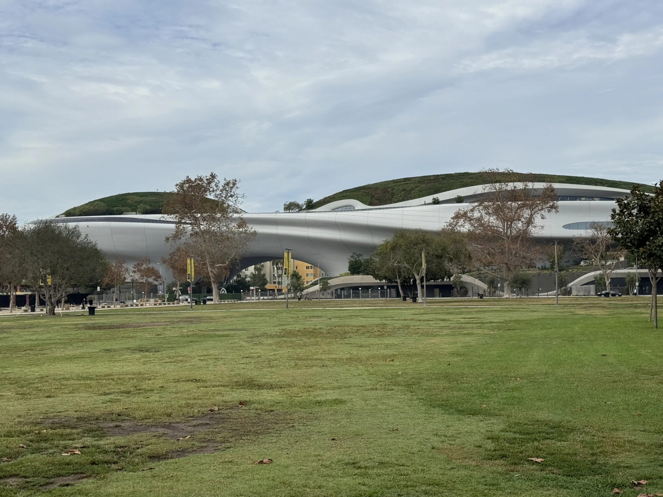 Le Lucas Museum of Narrative Art à Exposition Park, Los Angeles