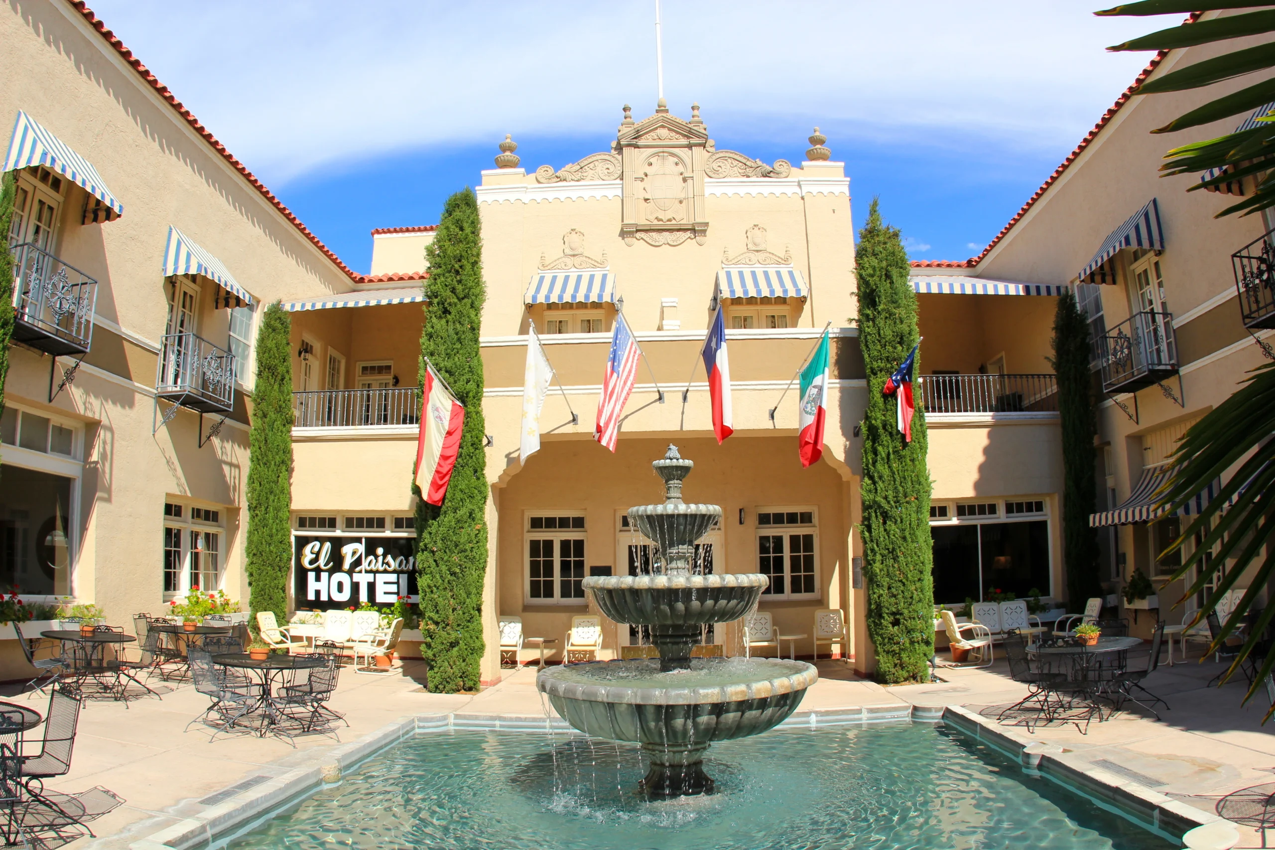 L’hôtel El Paisano à Marfa, QG du tournage de Géant